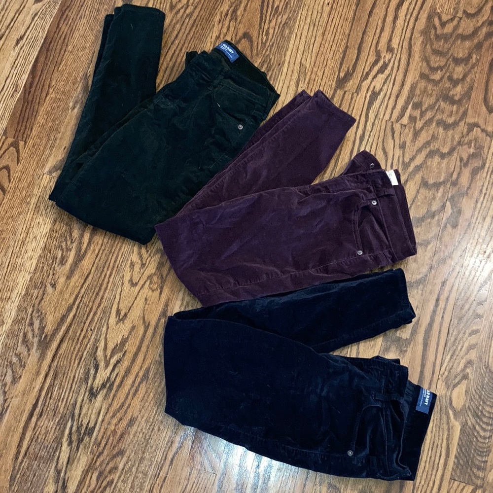 Corduroy and Velvet Pants Bundle